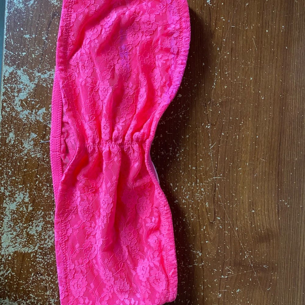 Victoria’s Secret Pink Neon Pink Unlined Bandeau